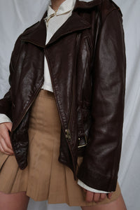 "Romy" leather perfecto