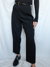 Load image into Gallery viewer, « Betty » black pants
