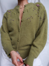 Load image into Gallery viewer, &quot;Pistachio&quot; knitted cardigan
