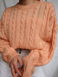 "Coral" knitted jumper