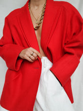 Load image into Gallery viewer, WEINBERG red blazer
