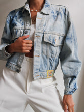 Load image into Gallery viewer, Denim cropped vest
