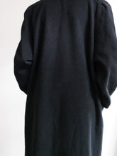 Load image into Gallery viewer, Cashmere and wool Black coat
