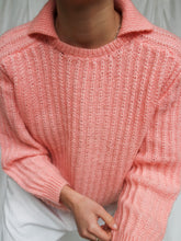 Load image into Gallery viewer, Coral knitted jumper
