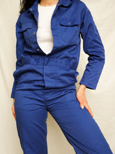 Load image into Gallery viewer, &quot;Bleu de travail&quot; jumpsuit
