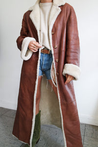 Sherpa long coat