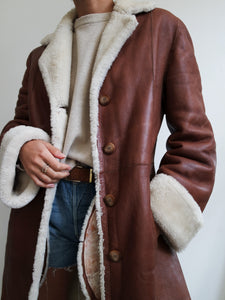 Sherpa long coat