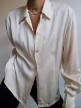 Load image into Gallery viewer, &quot;Ivory&quot; silk shirt
