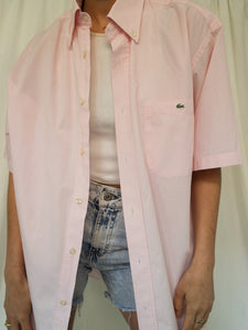 Pink LACOSTE shirt