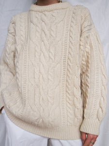 Wool knitted jumper