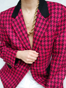 "Leana" pink blazer