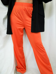 “orange” sporty pants
