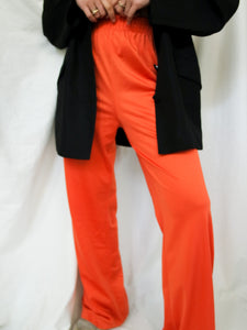 “orange” sporty pants