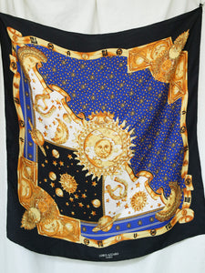 "AZZARO" silk scarf