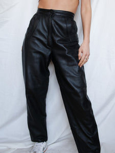 "Elena" Leather pants