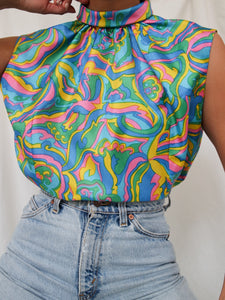 "Ava" silk top