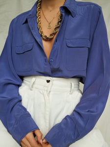 "Selma" silk shirt