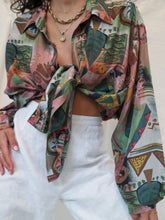 Load image into Gallery viewer, &quot;Elena&quot; silk shirt
