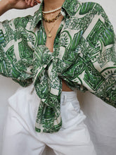 Load image into Gallery viewer, RIAN PUCCI silk shirt
