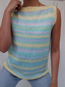 "Sunset" knitted top