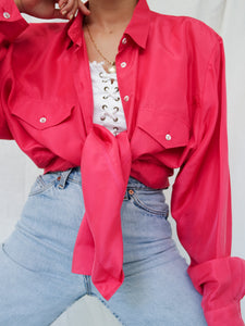 "Alessa" silk shirt