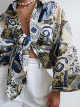 Load image into Gallery viewer, &quot;Temecula&quot;  silk  shirt
