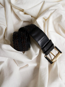 "Angela" leather belt