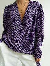 Load image into Gallery viewer, &quot;Purple maze&quot; shirt
