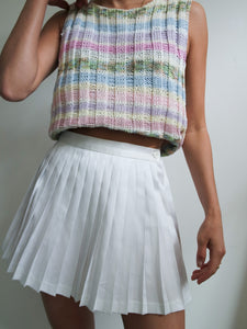 "Rainbow" knitted top