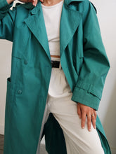 Load image into Gallery viewer, “Pine” trench coat
