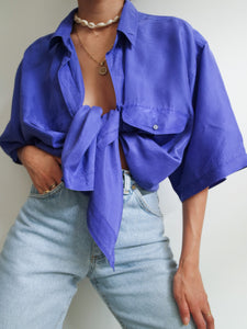 "Sherazade" silk shirt