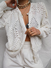 Load image into Gallery viewer, &quot;Daisy&quot; crochet cardigan
