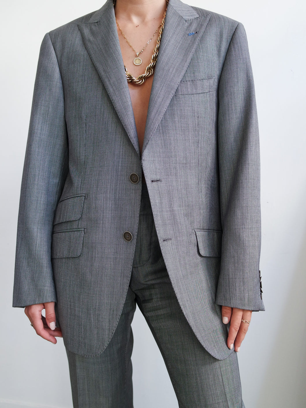 VAN GILS Two pieces grey suits