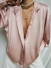 Load image into Gallery viewer, &quot;Marcella&quot; satin shirt
