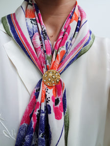 JEAN LOUIS SCHERRER silk scarf