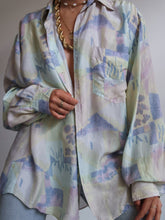 Load image into Gallery viewer, Pastel silk shirt
