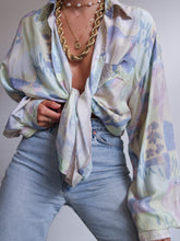 Load image into Gallery viewer, Pastel silk shirt

