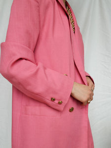 Pink blazer babe