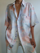 Load image into Gallery viewer, « Sunset » silk shirt
