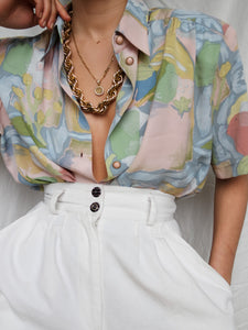 "Sonia"pastel blouse