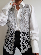 Load image into Gallery viewer, &quot;Florence&quot; silver vest
