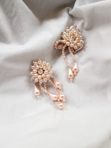 "Salma" clip on earrings