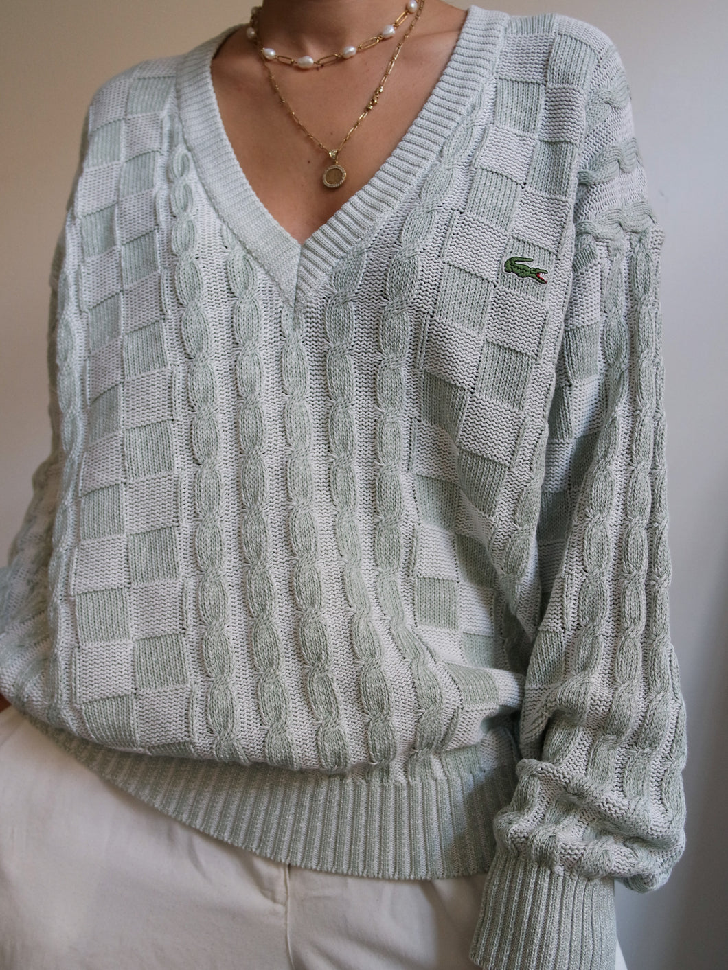 LACOSTE knitted jumper