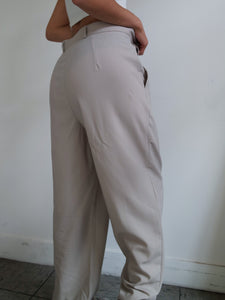 « Nella » beige pants