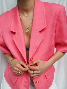 "Rania" pink vest