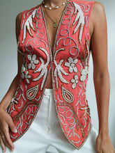 Load image into Gallery viewer, &quot;New Delhi&quot; pearl vest

