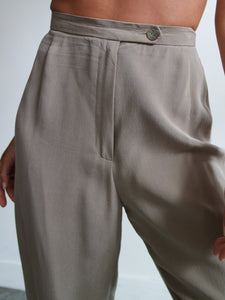 "safari" silk pants