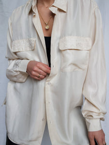 "Davina" silk blouse