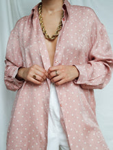 Load image into Gallery viewer, Pink silk shirt - lallasshop
