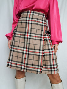 "London" wool skirt